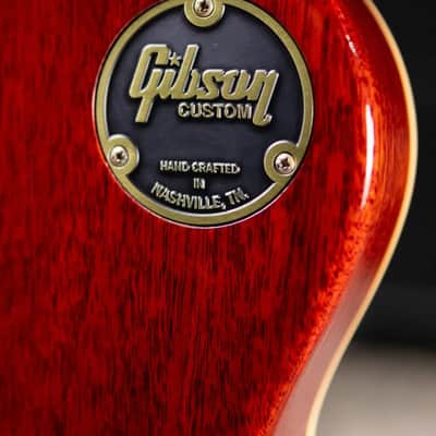Gibson Custom Shop 1958 Les Paul Standard Reissue - VOS Iced Tea Burst with Brown/Pink Lifton Reissue 5-Latch Case - Used image 9