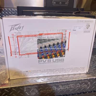 *USED* Peavey PV8 Analog Mixer w/Box image 2