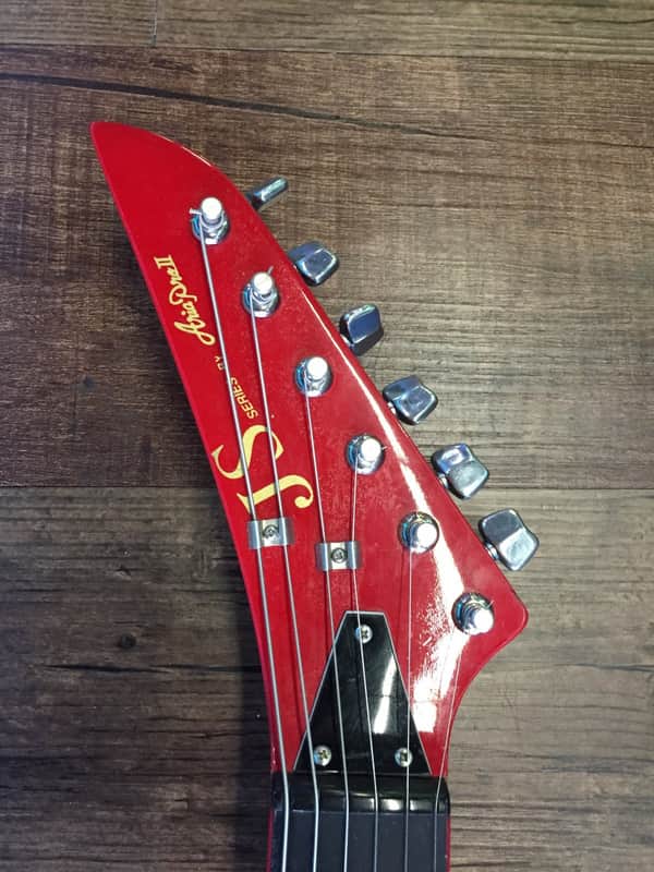 ARIA PRO II JS SERIES ELECTRIC GUITAR KOREA RED (USED) | Reverb