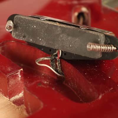 1985 Fender '62 reissue Custom Telecaster Double Bound Candy Apple Red MIJ Japan image 23