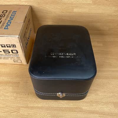 Pioneer Vintage Pioneer SE-50 2 Way Stereo Headphones with Case Made in Japan image 5