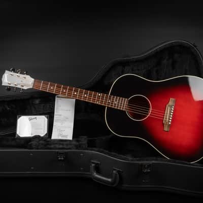2021 Gibson Slash Signature J-45 - Vermillion Burst | USA All Solid Slope Shoulder Dreadnought Acoustic Guitar Guns N' Roses L.R. Baggs Pickup | CoA OHSC image 2