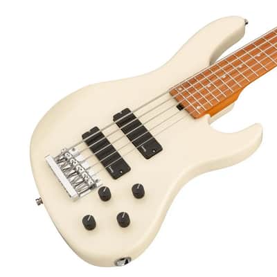 Sadowsky MetroExpress 5-String 24-Fret Modern Bass Roasted Maple Fingerboard 5-String Solid Olympic White image 1