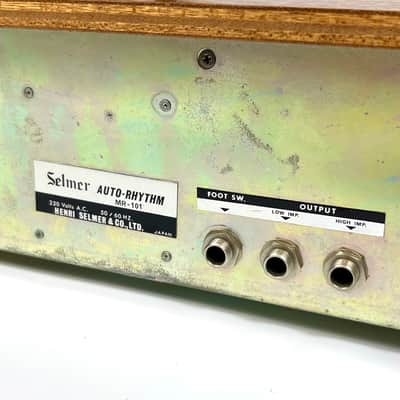 Selmer Auto Rhythm MR-101 – Vintage Analog Drum Machine – Fully Working image 8