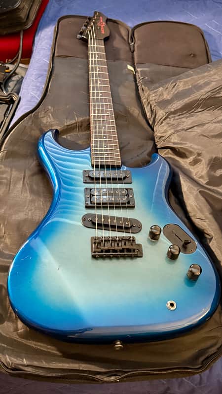 Electra/Westone X195BL “Phoenix” 1884 - Blue Burst image 1