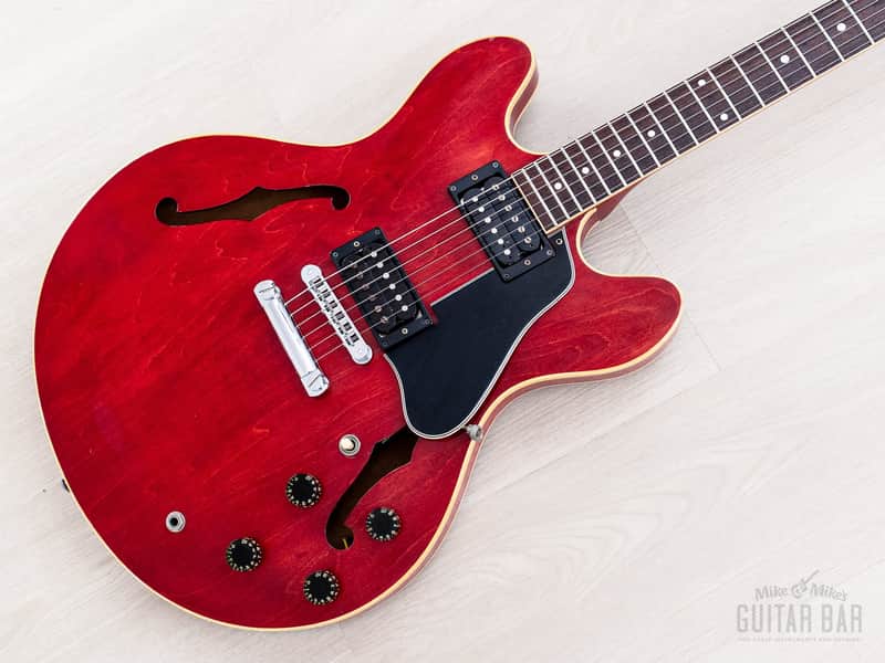 1979 Gibson ES-335 Pro Vintage Semi-Hollow Guitar Cherry w/ 57 Classic PAFs, Case image 1