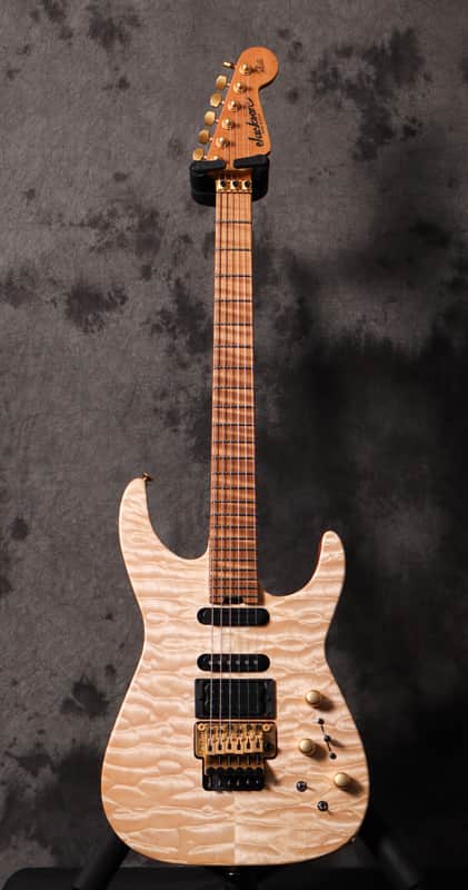 Jackson USA Signature Phil Collen PC1 Electric Guitar Regular Satin Au Natural image 1
