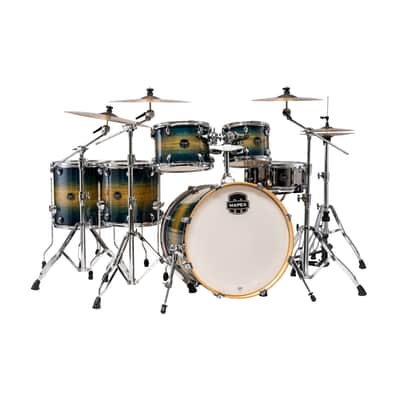 Mapex Armory Studioease 6-Pc Shell Pack w/ 22" Kick - Rainforest Burst image 1