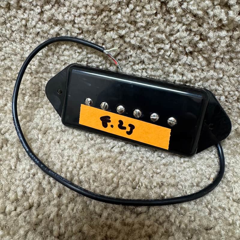Unlabeled P90 Pickup B Black Dogear image 1