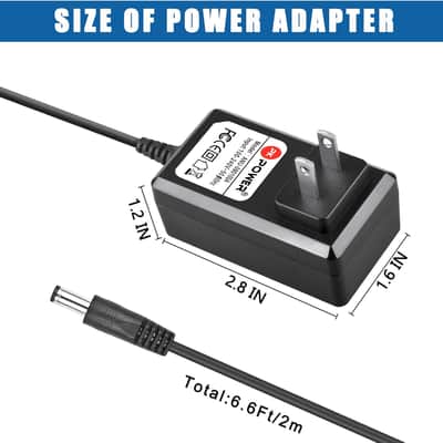 Power Supply Adapter for Boss Roland GT-10 GT-10B BCB-60 BR-80 BR-800 BR-864 CP-40 CN-20 CR-1000 Multi Effects Pedal Power Supply Cord image 2