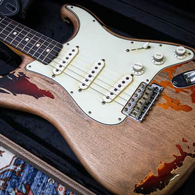 FENDER USA Custom Shop Rory Gallagher Tribute Stratocaster "3-Color Sunburst" (2023) image 2