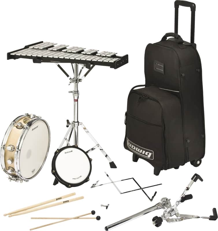 Ludwig LE2482R 3.5x13" Snare / Bells Percussion Kit image 1