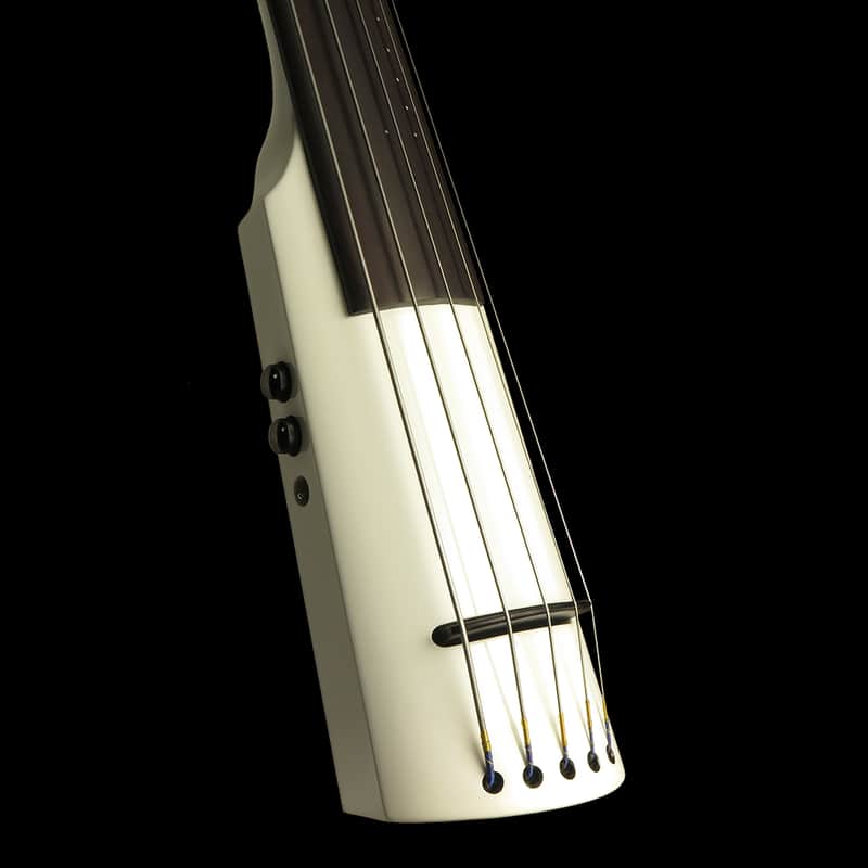 NS Design WAV5c Electric Upright Bass Brilliant White image 1