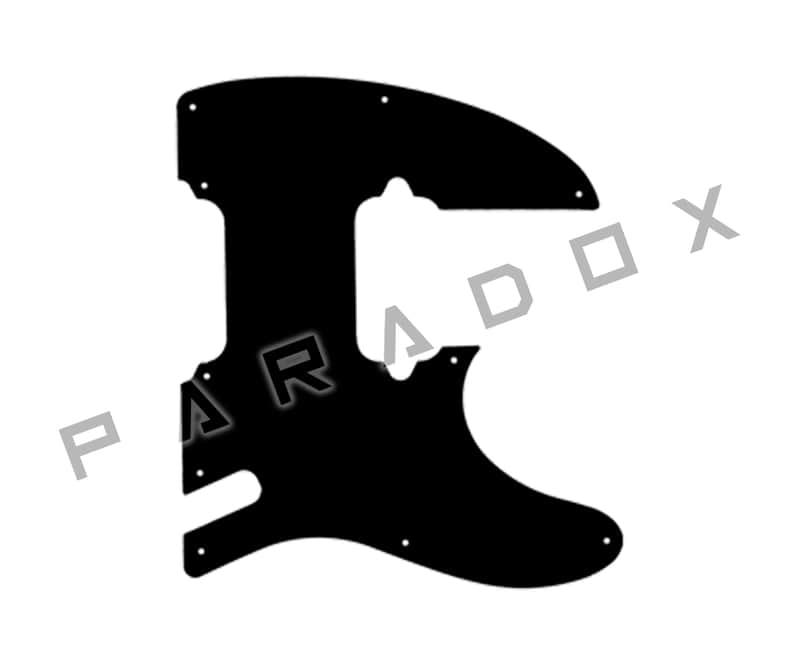 Custom Pickguard For 2020 - 2025 Made in Mexico Charvel Pro-Mod So-Cal Style 2 24 HH 2PT CM - Solid Matte Black Thin .060" image 1