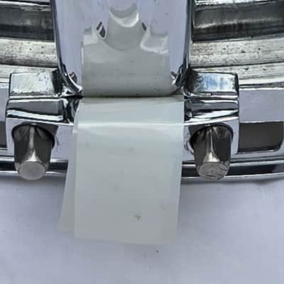 Ludwig 14" X 5" Snare Drum B/W badge serial #864805 w/ Gig Bag image 11