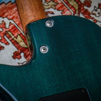 TOM ANDERSON USA Carved Top Bobcat "Bora Bora Burst + Rosewood" (2020) image 18