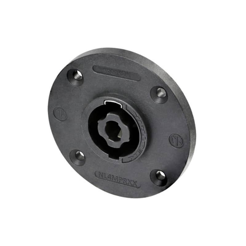 Neutrik NL4MPRXX Receptacle speakON XX Series 4 Pole Round Flange image 1