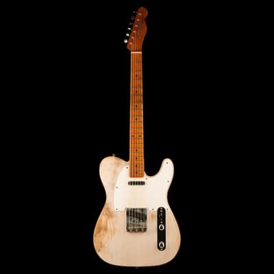 Used 2024 Fender Custom Shop Masterbuilt Paul Waller 1957 Telecaster Heavy Weathered White Blonde with OHSC image 2