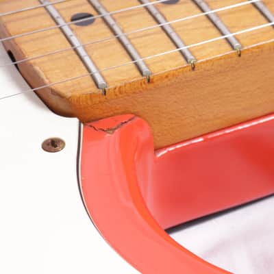 Fender USA / American Vintage (U.S. Vintage) '57 Stratocaster Fiesta Red 1987-1988 Secondhand! [114418] image 11