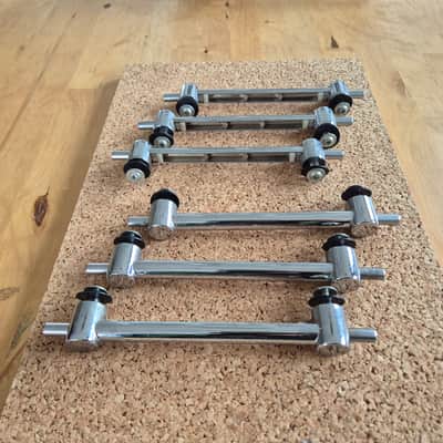 Sonor Force 2000 Lugs for 12 " Tom ~2000 - Chrome image 9