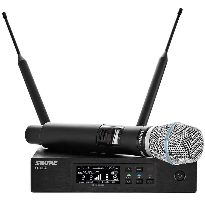 Shure QLXD24/B87A Handheld Wireless System image 1