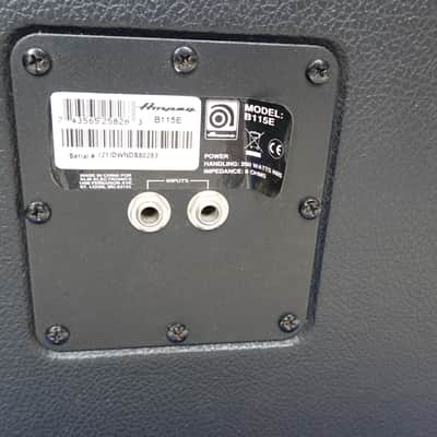 Ampeg B-115E 200-Watt 1x15" Bass Speaker Cabinet 2000s - Black image 5