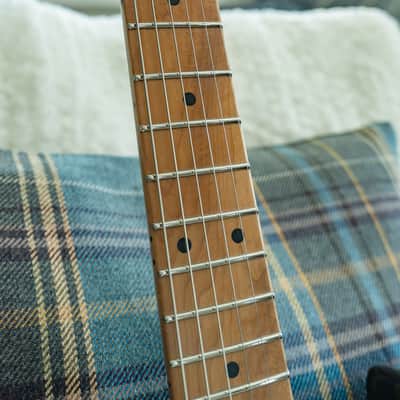 Suhr Modern Plus HSH with Roasted Maple Fretboard - Bengal Burst image 5