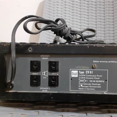 Vintage Dual CV 61 Stereo Integrated Amplifier – 1974 – Made in Germany image 6