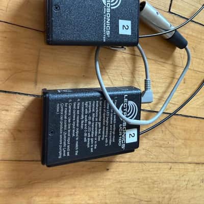 2x Lectrosonics Lma (Block 21) + UCR100 Wireless Transmitter and Receiver sets w/ Batteries and Charger image 2