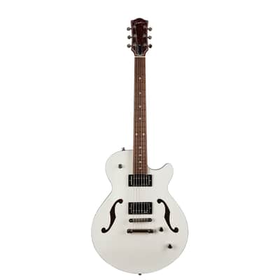 Godin (050222) Montreal Premiere HT Semi-hollow Electric Guitar - Trans White (Open Box) image 2