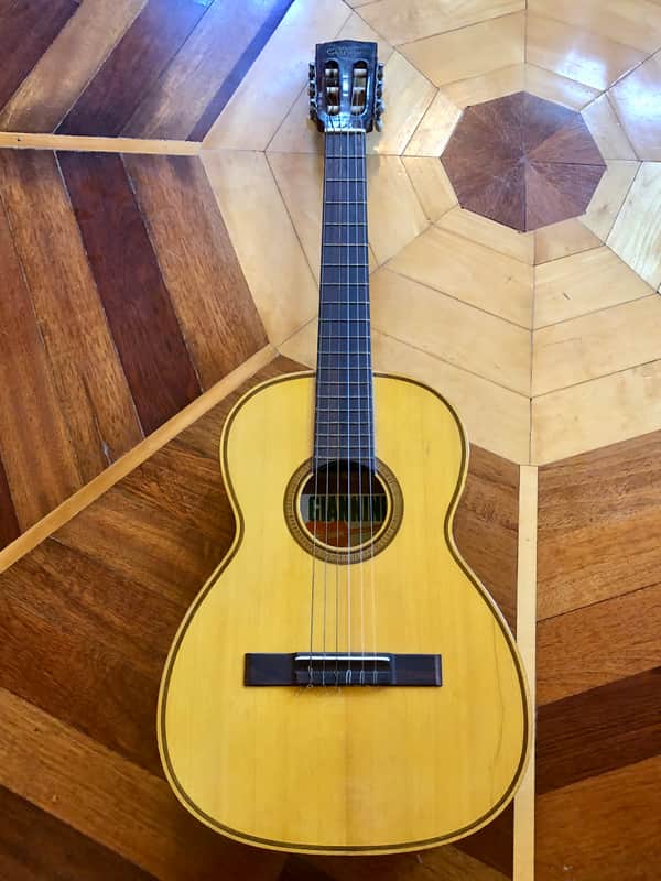 Vintage Original Rare 1960s Giannini GN-50 Rosewoood Mohogany Classical Guitar -Brazil image 1