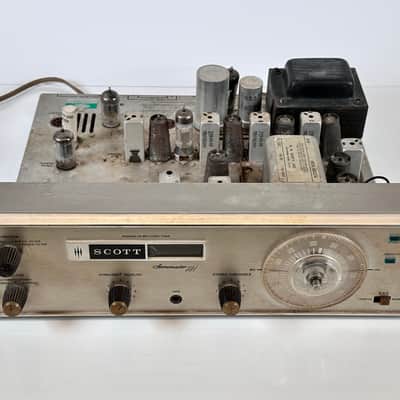 HH Scott 310E Stereomaster Wideband FM MPX Tube Tuner image 2