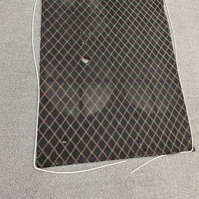 Vox Original 1960's Grill Cloth from Vox Series 90 V130 Cabinet with White Piping included image 4