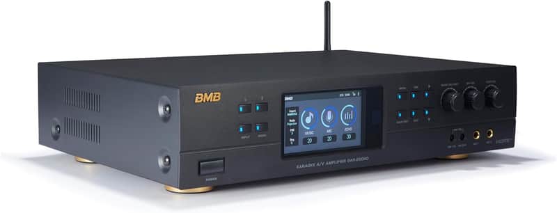 BMB Karaoke Mixing Amplifier 400W 2-Channel Bluetooth Power Mixer image 1