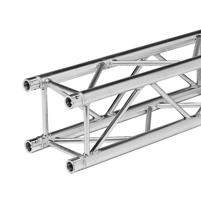 Global Truss SQ-4112-275 F34 12" Square Truss 9.02'/2.75m Straight Segment image 1