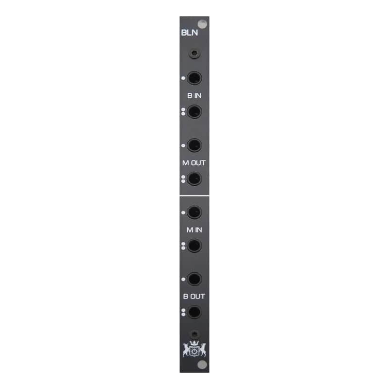 Michigan Synth Works BLN Eurorack 4 Channel Level Converter Module (Black) image 1