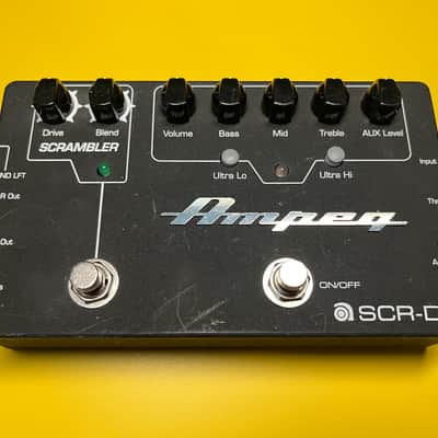 Ampeg SCR‑DI Bass DI Preamp with Scrambler Overdrive 2010s - Black image 1