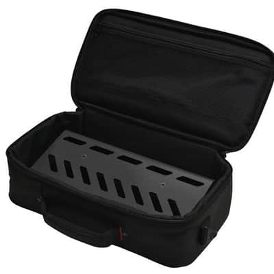 Gator GPBLAK1 Black Aluminum Small Pedalboard with Bag image 8