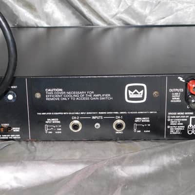Crown Power-Tech 3 power base 3 power amp image 3