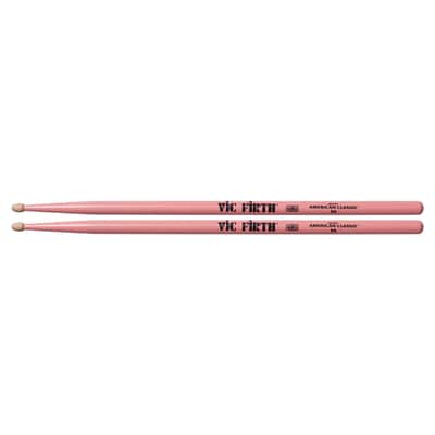 Vic Firth American Classic Pink 5A Wood Tip Drum Sticks