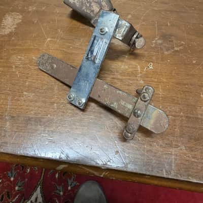Unbranded Cowbell Woodblock Holder With Cowbell 1900s 1910s 1920s 1930s 1940s 1950s image 2