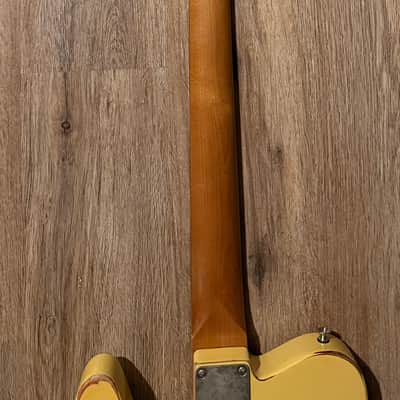Big River “Moses” T-Style • Aged Butterscotch Nitro • Roasted Maple/Rosewood • A5 Vintage Pickups image 14