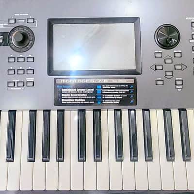 Yamaha Montage 7 Flagship Synthesizer 2019 - Present - Black