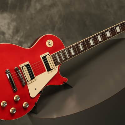 2022 Gibson Les Paul Classic Translucent Cherry image 12