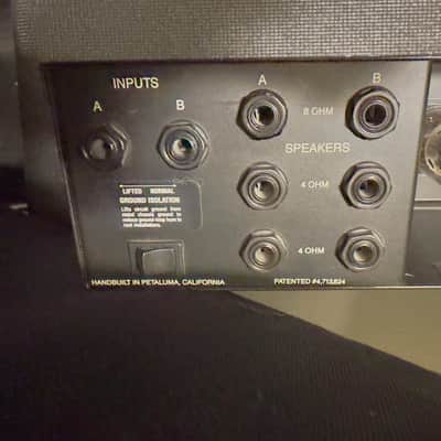 Mesa Boogie Fifty/Fifty 2-Channel 50-Watt Power Amplifer 1986 - 2010 - Black image 5