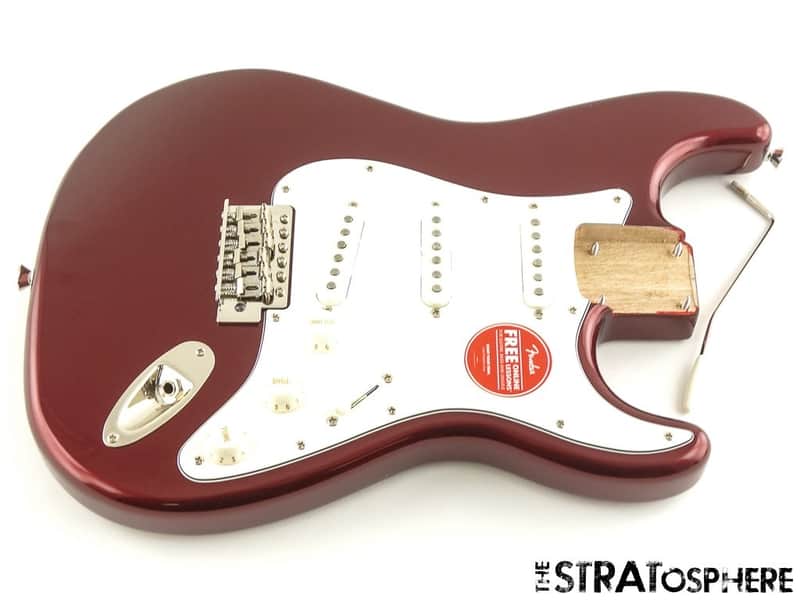 Fender Squier Classic Vibe 60s Stratocaster LOADED BODY, Strat Candy Apple Red image 1
