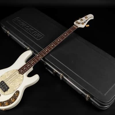 2012 Ernie Ball Music Man PDN Classic StingRay 4 - Gilded White | USA Limited Edition 1 / 200 Bass 4-String Matching Headstock & Neck Gold Hardware Active / Passive | OHSC image 25