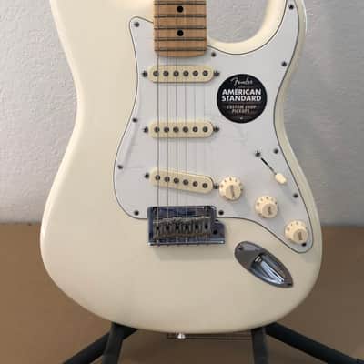Fender American Standard Stratocaster 2015 Olympic White image 2