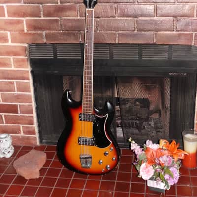 70's Vintage Univox Badazz Bass Guitar Made in Japan image 1