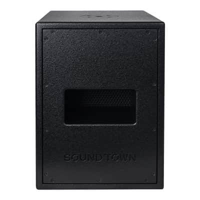 CARME-208S | CARME Series Dual 8" 800W Passive PA DJ Subwoofer with Folded Horn Design, Black, for Lounge, Club, Bar, Theater, Restaurant, Church image 2